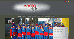 Desktop Screenshot of anetastyle.cz